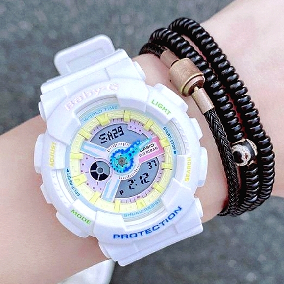 Casio Baby G Women's International Vanilla Rainbow Series G-Shock - Picture 15 of 15